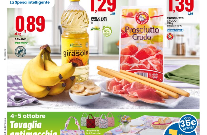Nuovo VOLANTINO EUROSPIN dal dal 23 settembre al 6 ottobre 2024!