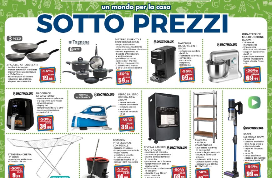 NUOVO VOLANTINO HAPPY-CASA dal 18 settembre al 6 ottobre 2024 #anteprima