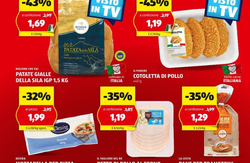NUOVO VOLANTINO ALDI dal 21 al 27 ottobre 2024 #volantino