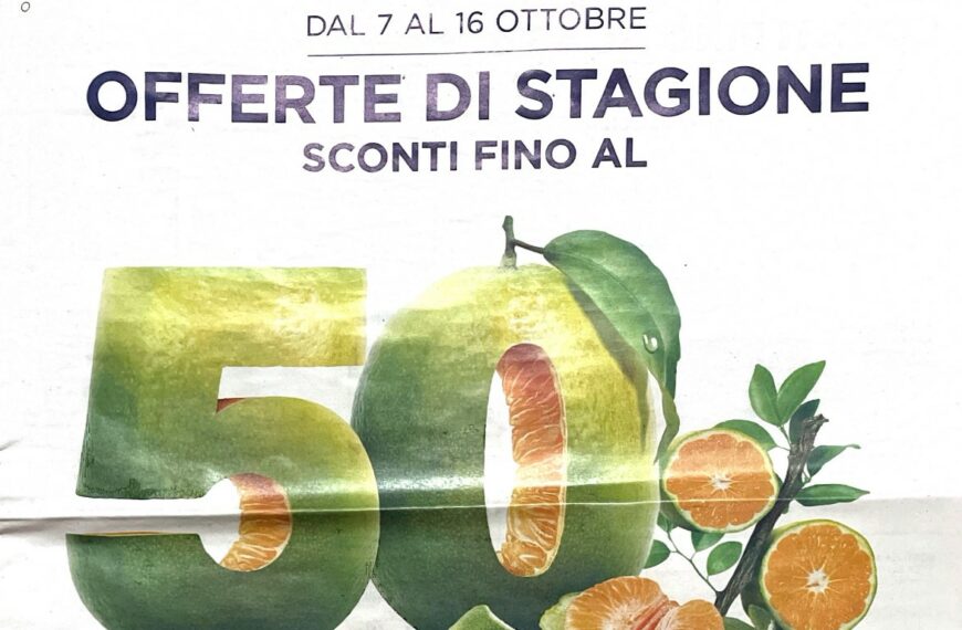 NUOVO VOLANTINO ESSELUNGA dal 7 al 20 ottobre 2024 in anteprima