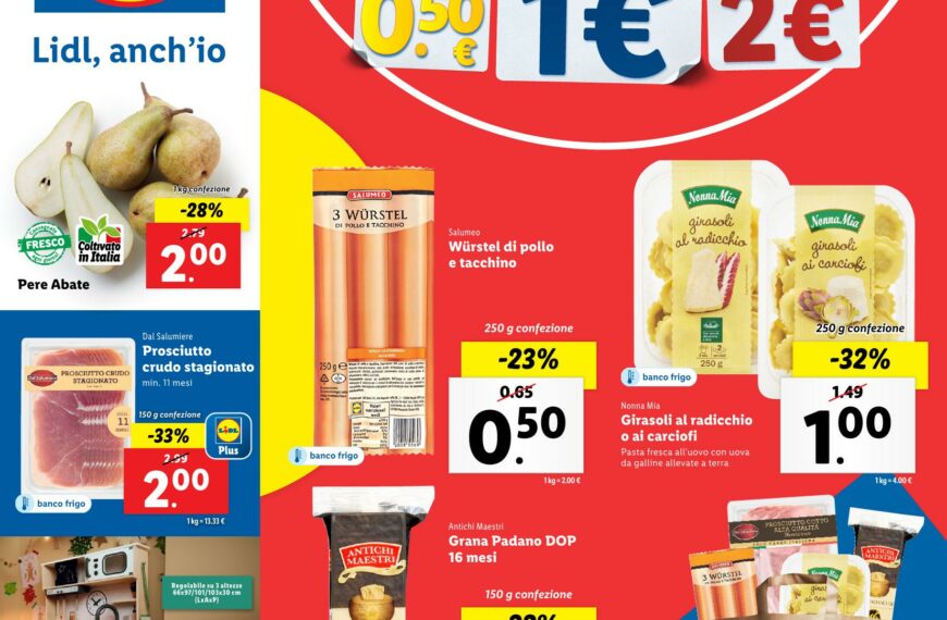 NUOVO VOLANTINO LIDL dal 21 al 27 ottobre 2024 #anteprima